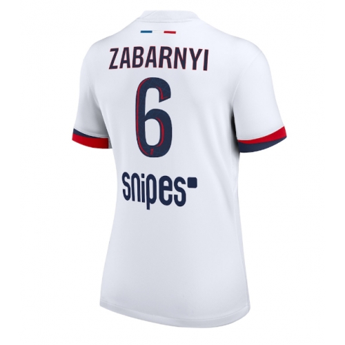 Billige Fotballdrakt Paris Saint-Germain Illia Zabarnyi #6 Replika Bortedrakt Dame 2025-26 Kortermet Billige Fotballdrakt Paris Saint-Germain Illia Zabarnyi #6 Replika Bortedrakt Dame 2025-26 Kortermet